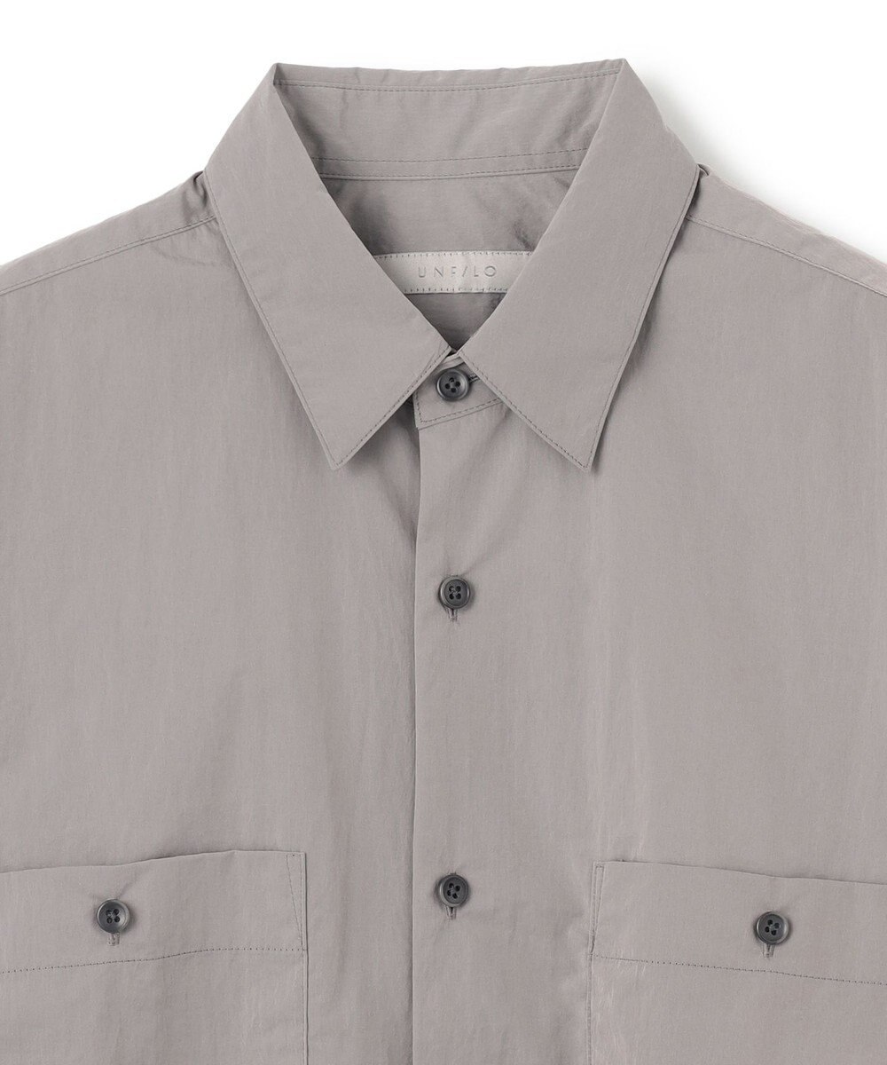 UNFILO MENS 耐久撥水 ライトシャツ 
