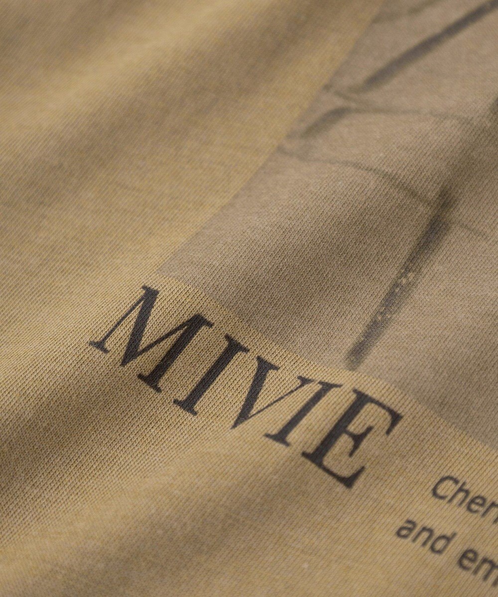 YECCA VECCA フォトプリントノースリーブTee 