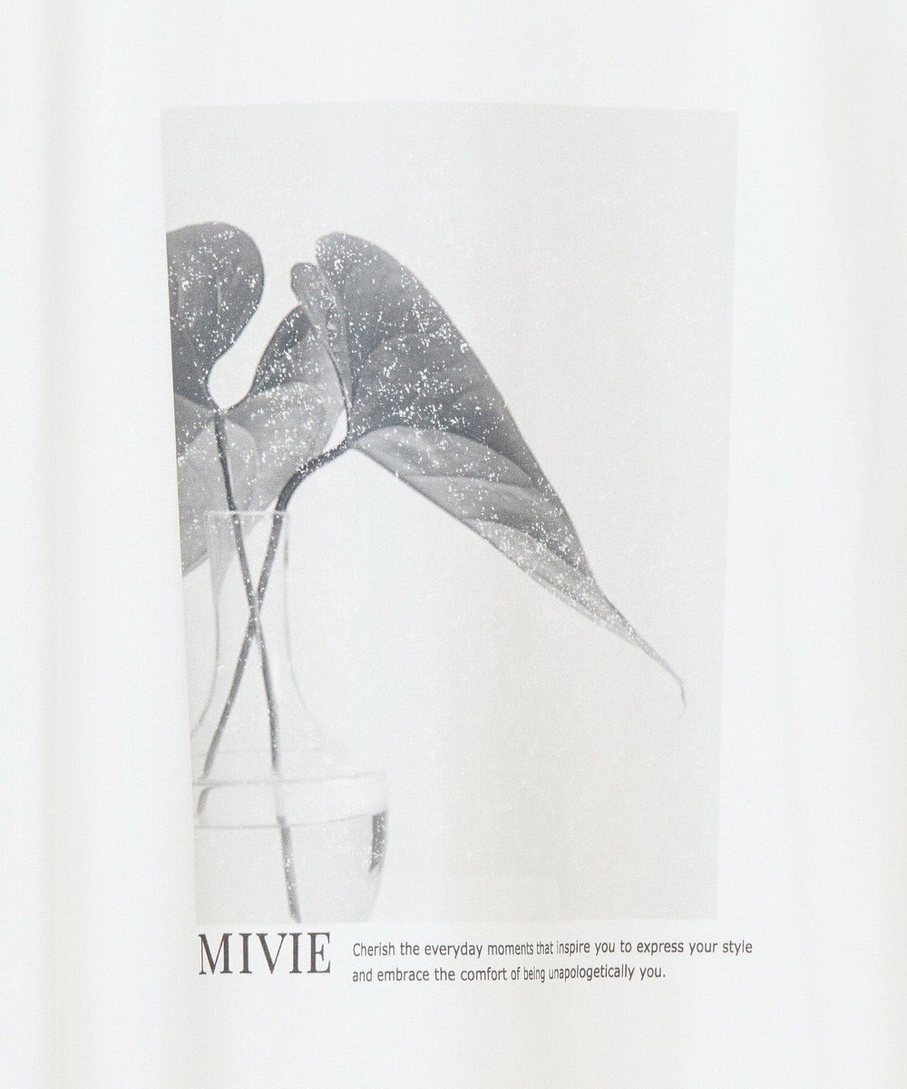 YECCA VECCA フォトプリントノースリーブTee 