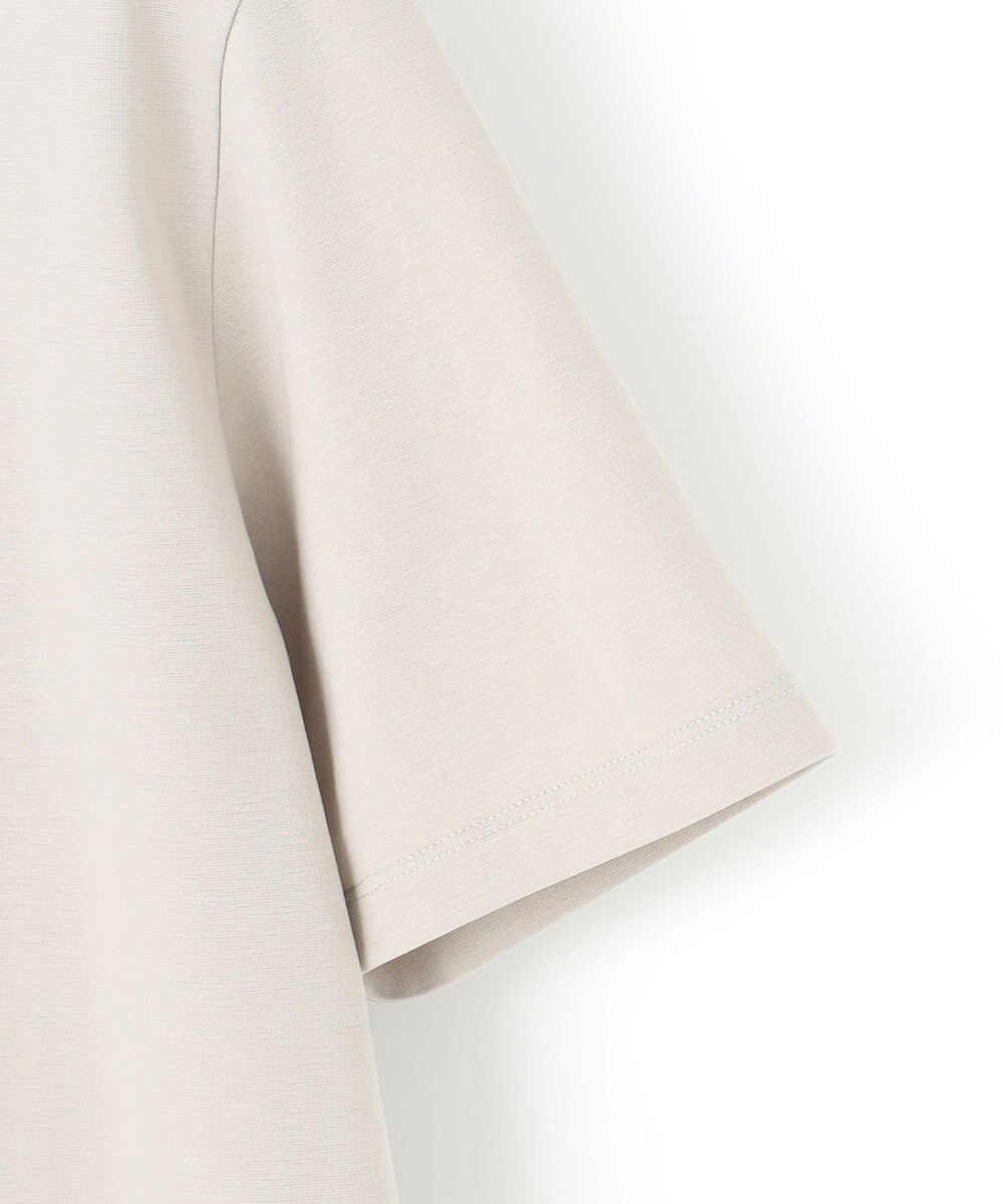 J.PRESS MEN シルクのような光沢感の上品Tシャツ【UVカット / 接触冷感 / 吸水速乾】【J.PRESS PREMIUM JERSEY】ポンチモックネック Tシャツ 