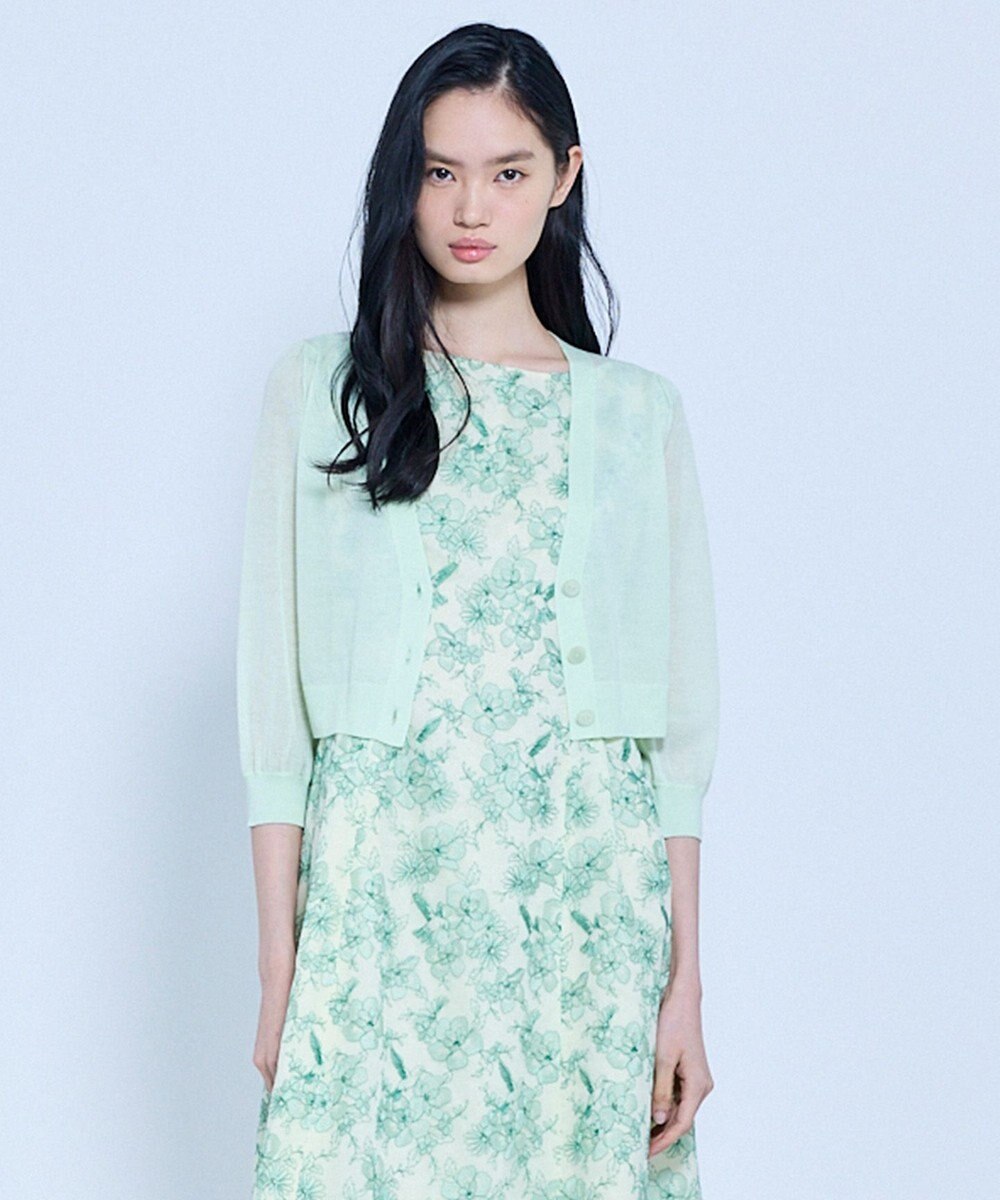 TOCCA 【星風まどかさん着用】SHEER CARDIGAN カーディガン 