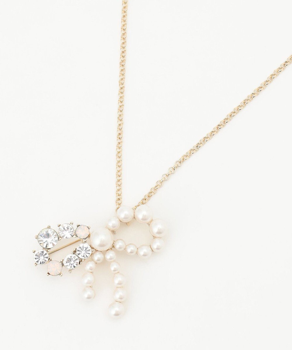 TOCCA RIBBON BROOCH NECKLACE ブローチネックレス 