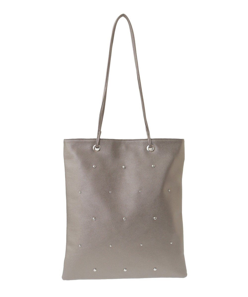 Green Parks ａｎｄｍｉｋｋａ．スタッズ付Ａ４トートバッグ 