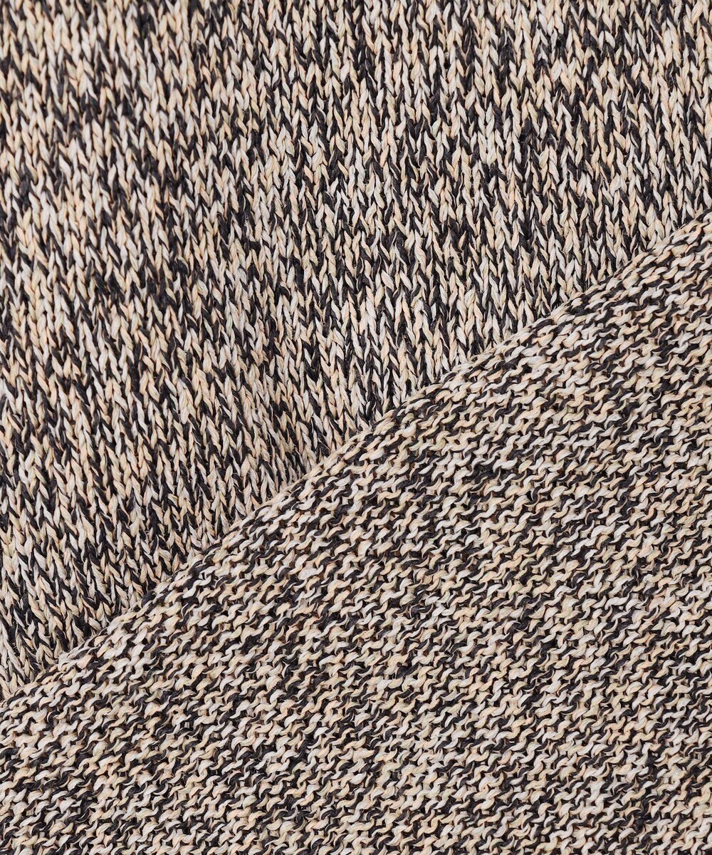 BEIGE， AGATE / バイカラー スキッパーニット 