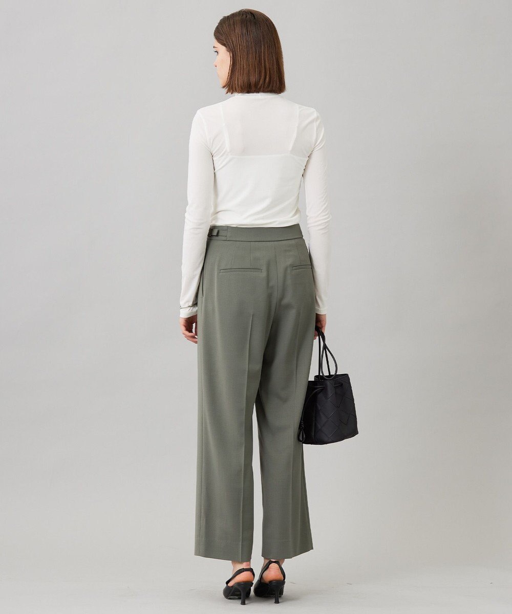 ICB 【洗える】 パウダリーチュール ハイネックトップス 