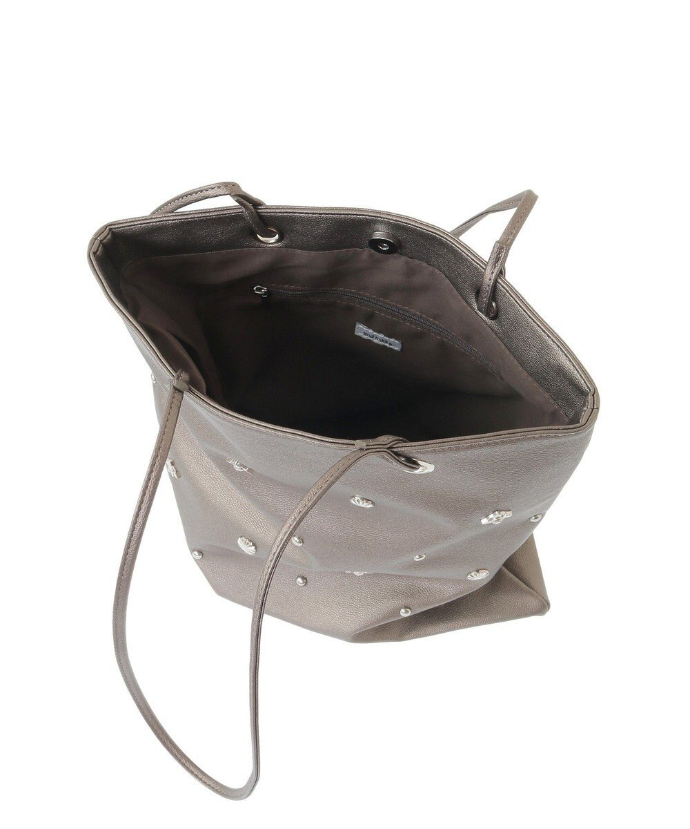 Green Parks ａｎｄｍｉｋｋａ．スタッズ付Ａ４トートバッグ 