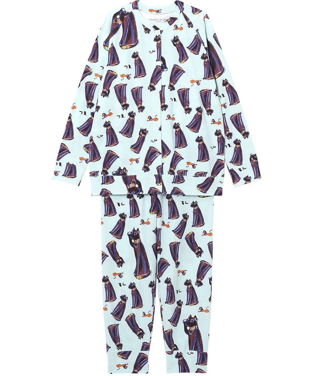 tsumori chisato SLEEP ツモリチサト パジャマ 長袖 長ズボン ミニ裏毛素材 レディース UDX572 /ワコール 