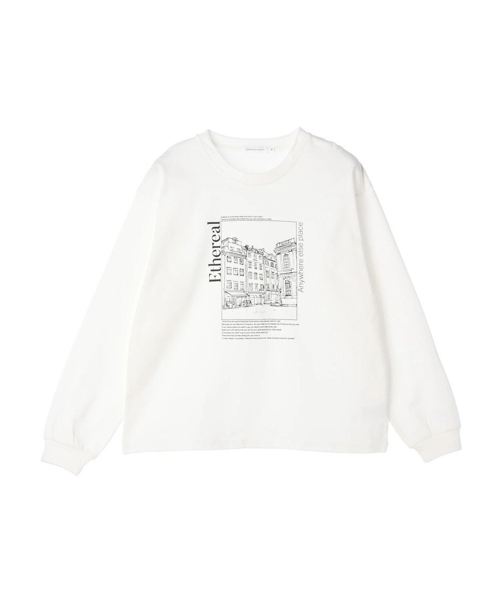 AMERICAN HOLIC Ｂｕｉｌｄｉｎｇロゴカットプルオーバー 