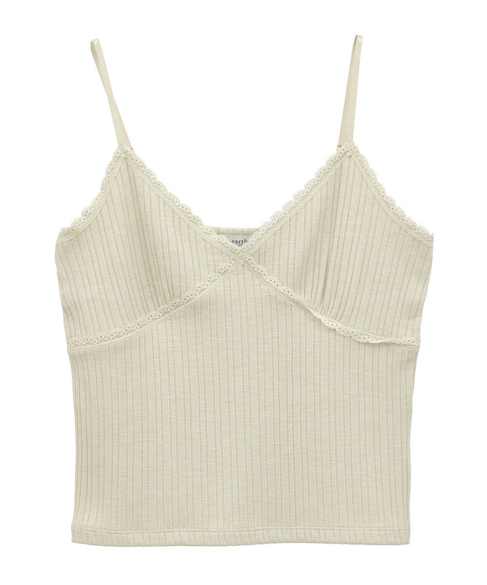 earth music&ecology アイレットレースキャミ 