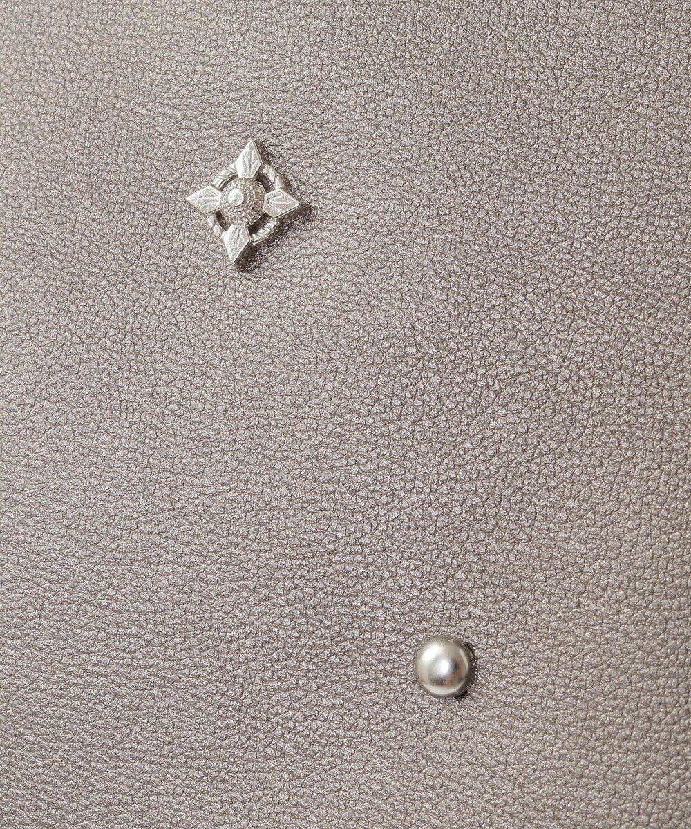 Green Parks ａｎｄｍｉｋｋａ．スタッズ付Ａ４トートバッグ 