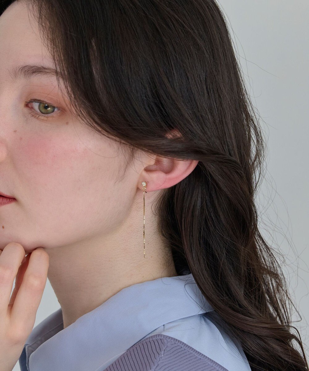 Phoebe 2wayベーシックパールエレガントイヤリング 