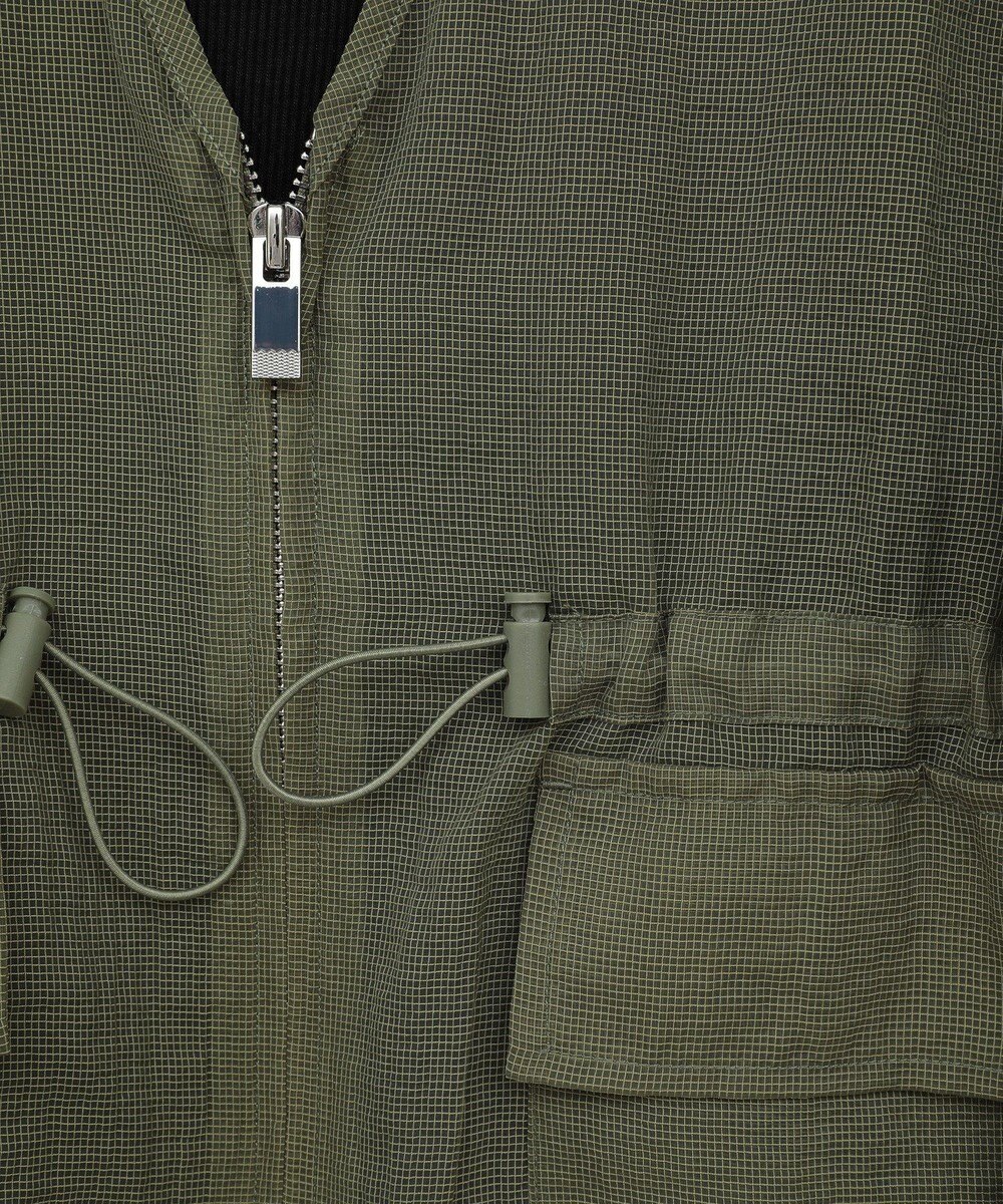 Green Parks ＳＥＴ２点シアーナイロンベスト＋リブワンピース 