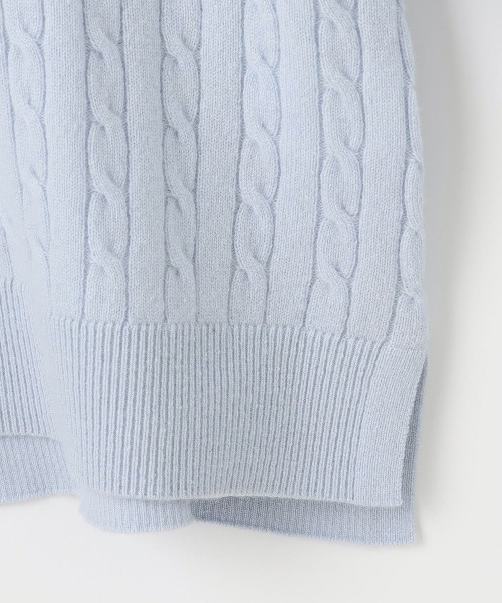 J.PRESS LADIES L 【洗える】WOOL BLEND AIR クルーネック ニット 