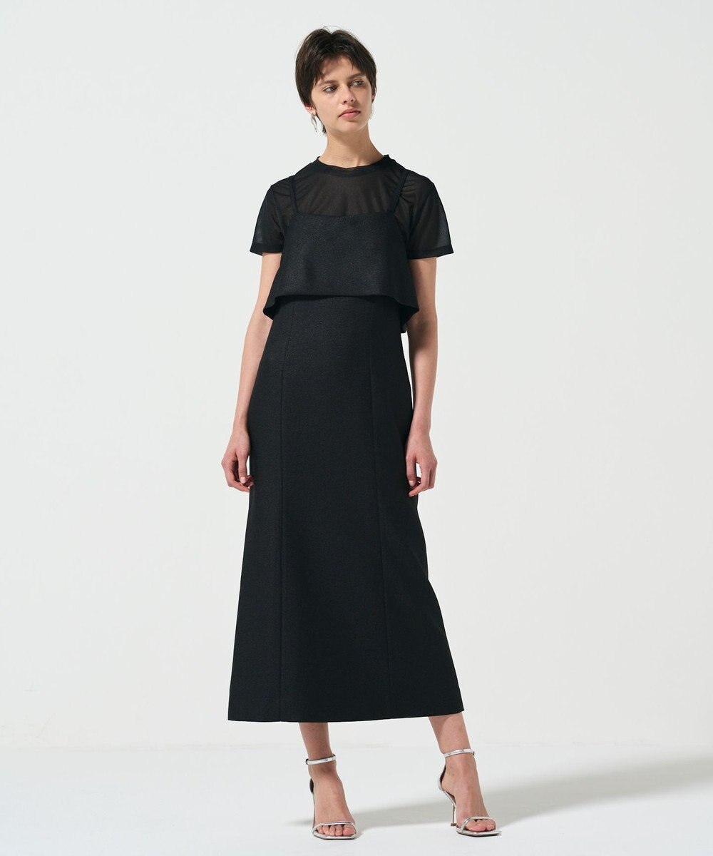 GRACE CONTINENTAL レイヤードキャミワンピース 