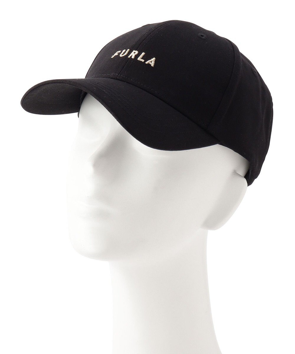 MOONBAT FURLA(フルラ) フロントロゴ刺繍キャップ UV 