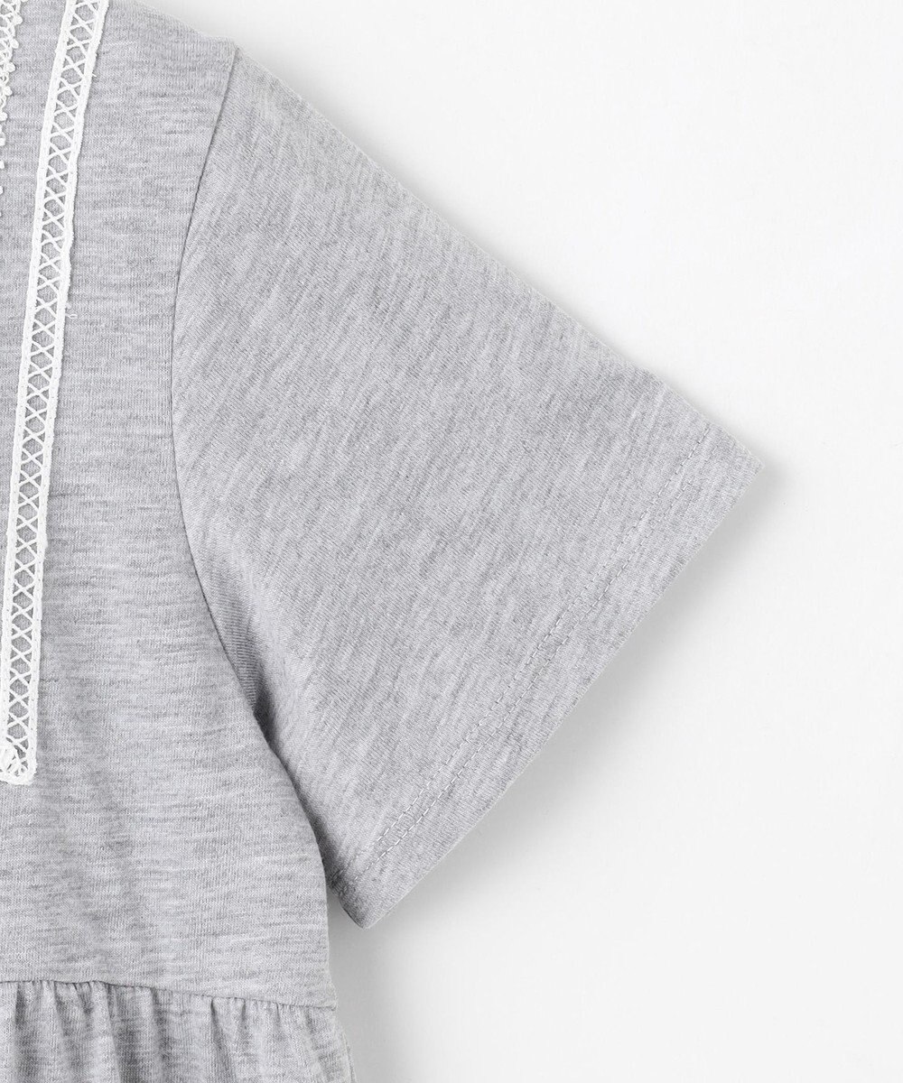 組曲 KIDS 【UVカット】【150-160㎝】セーラーレース ワンピース 