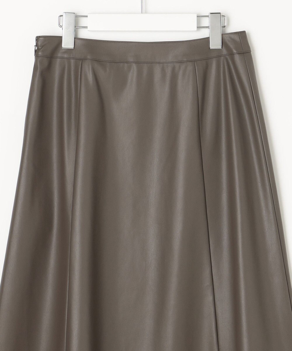 J.PRESS LADIES 【WEB限定・洗える】BARTOLOZZI ポリエステルレザーII スカート 