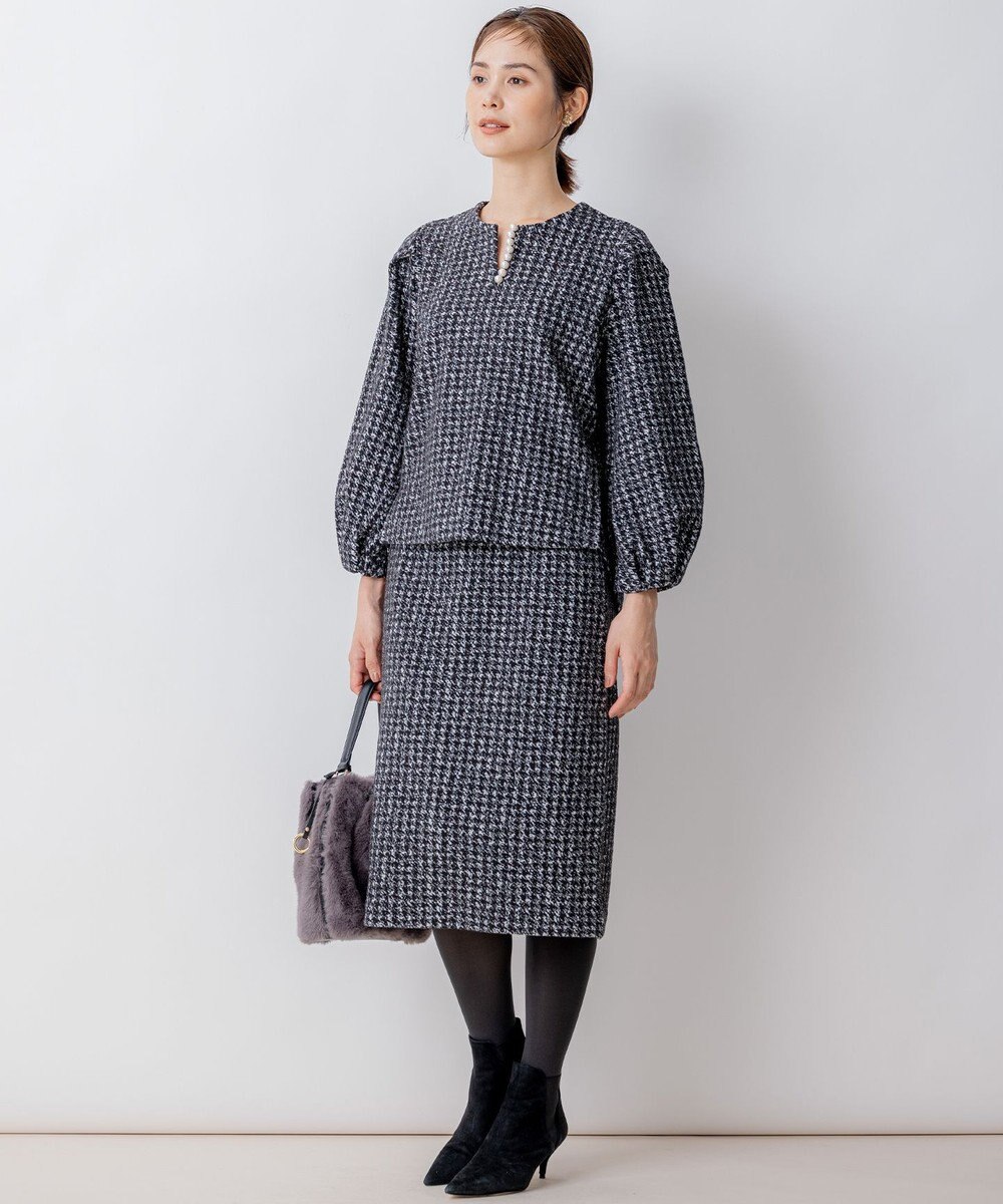 組曲 L 【WEB限定】ニュアンスジャガード セットアップ 