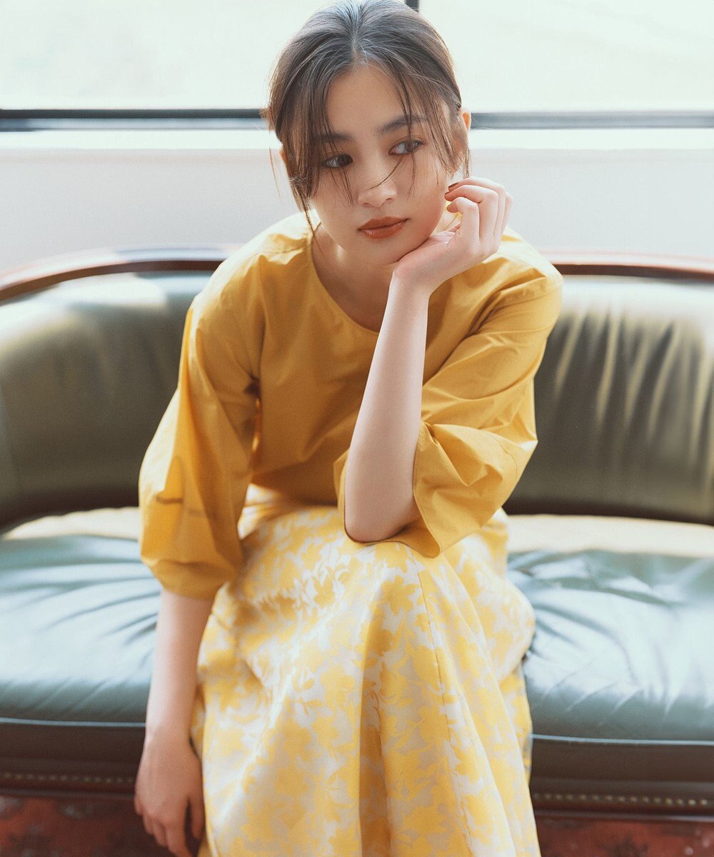 23区 S ナイロンコットンポプリン コンパクト ブラウス 