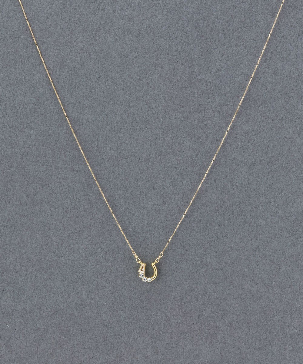Phoebe 【金属アレルギー対応】ラッキーホースシューネックレス 