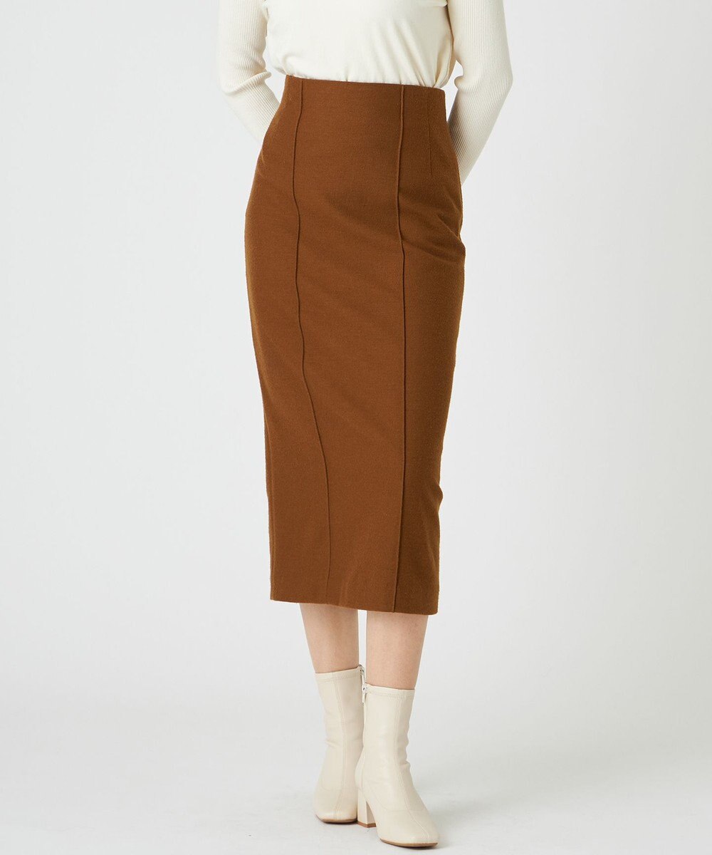 BEIGE， MAZARINE / Iラインスカート 