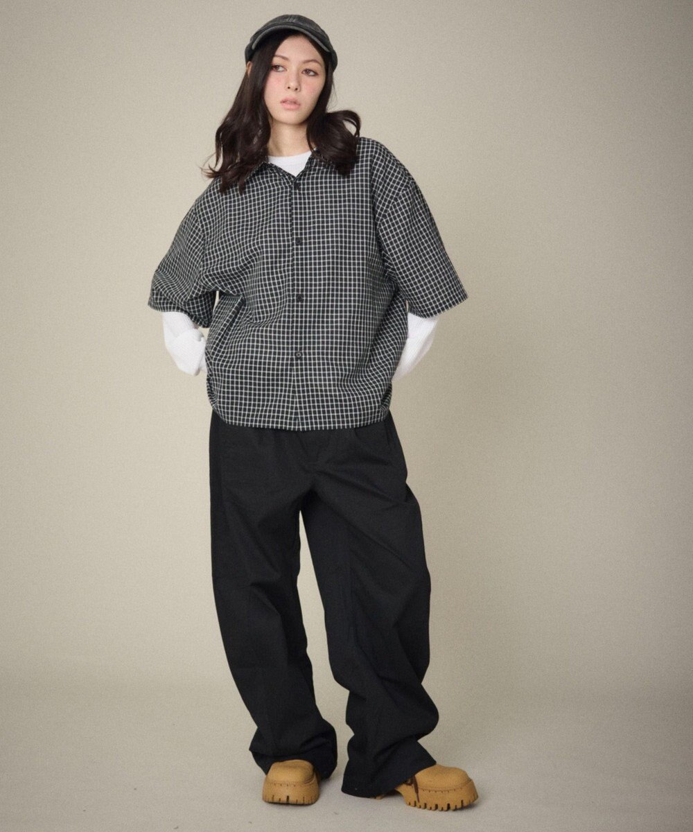 WEGO 【ユニセックス着用ITEM】ステッチカラーチノパンツ 