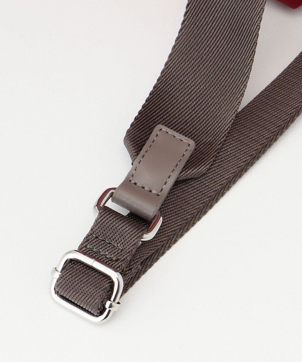 Y'SACCS ナイロン×リサイクルレザー　コンビマルチリュック 