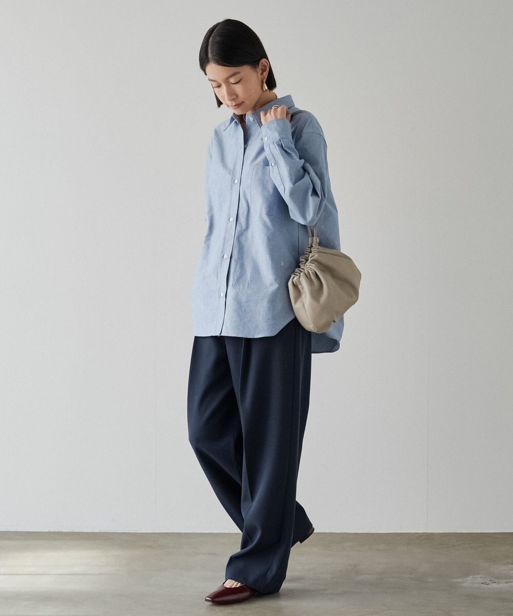 russet レザー巾着4WAYショルダーバッグ(CE-1454) 