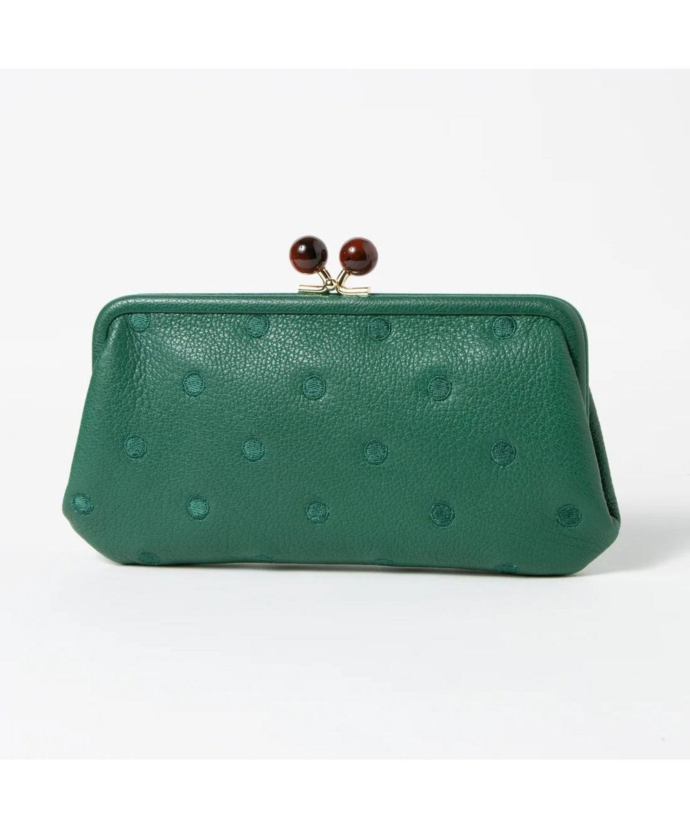 UNBILLION ペルケ perche / アクリル玉がま口長財布 