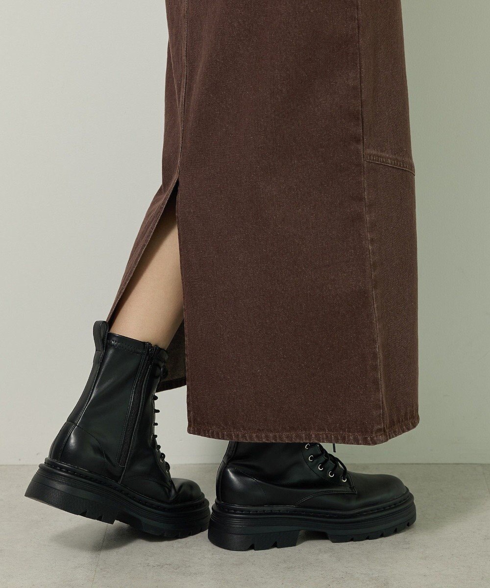 Green Parks デニムタイトロングスカート 