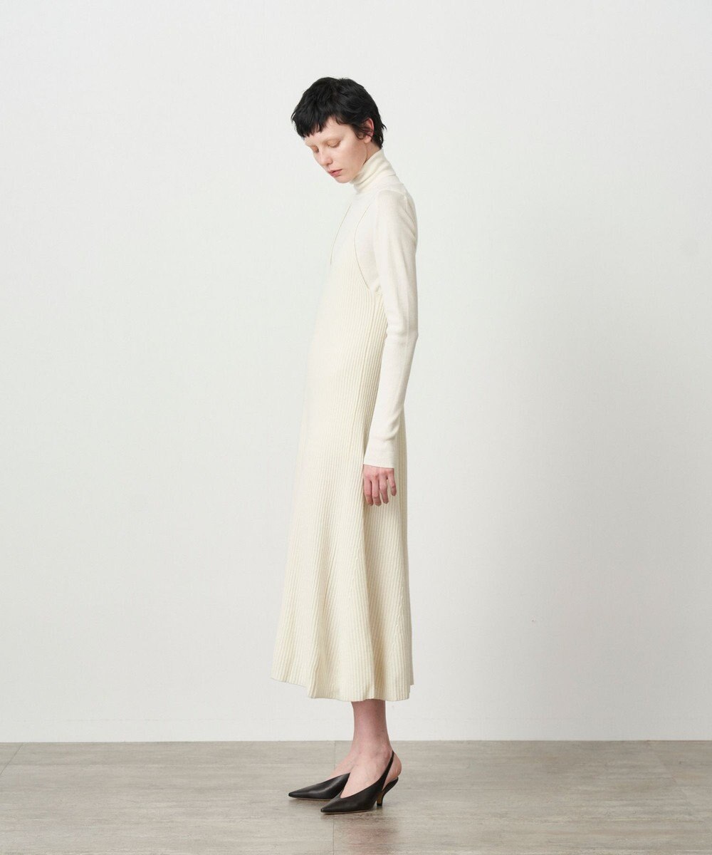 ATON WOOL CASHMERE SILK | タンクトップドレス 