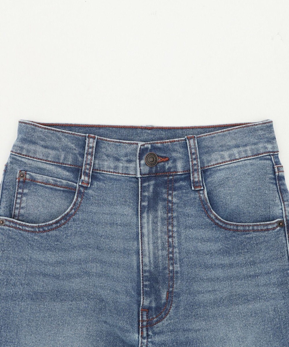 WEGO 【美脚パンツ】ストレッチフレアデニムパンツ 