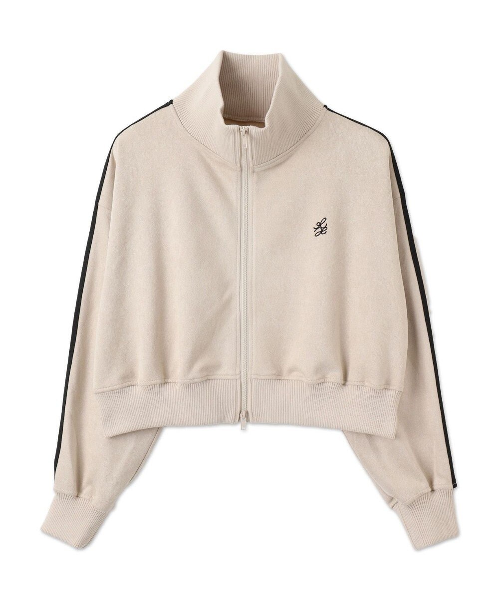 WEGO スエードポンチクロップドトラックジャケット 