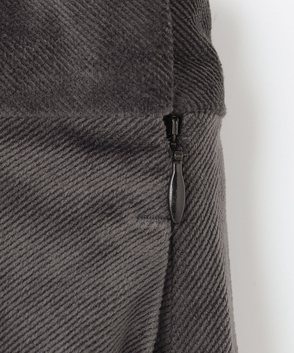 ANY 【洗濯機可】エステルベロア ガウチョパンツ 