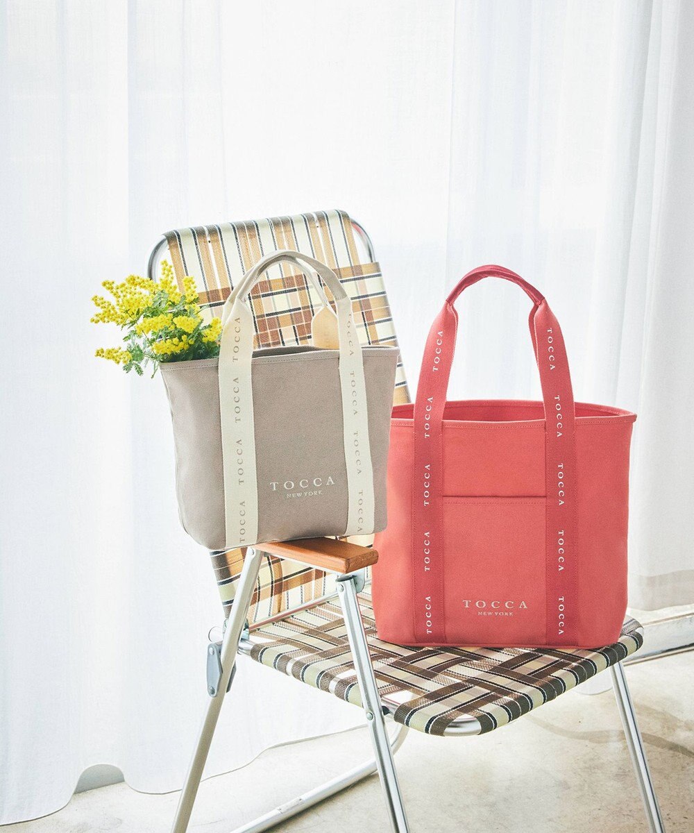 TOCCA 【WEB＆一部店舗限定】DANCING TOCCA CANVASTOTE S キャンバストートバッグ S 