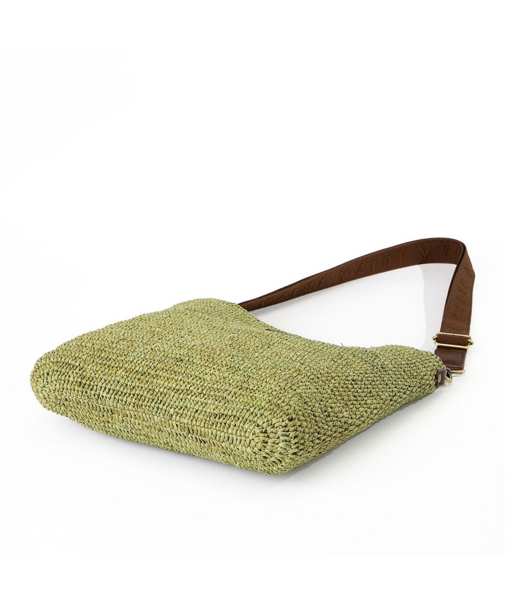 IBIZA ラフィア　ショルダーバッグ（草木染め） 