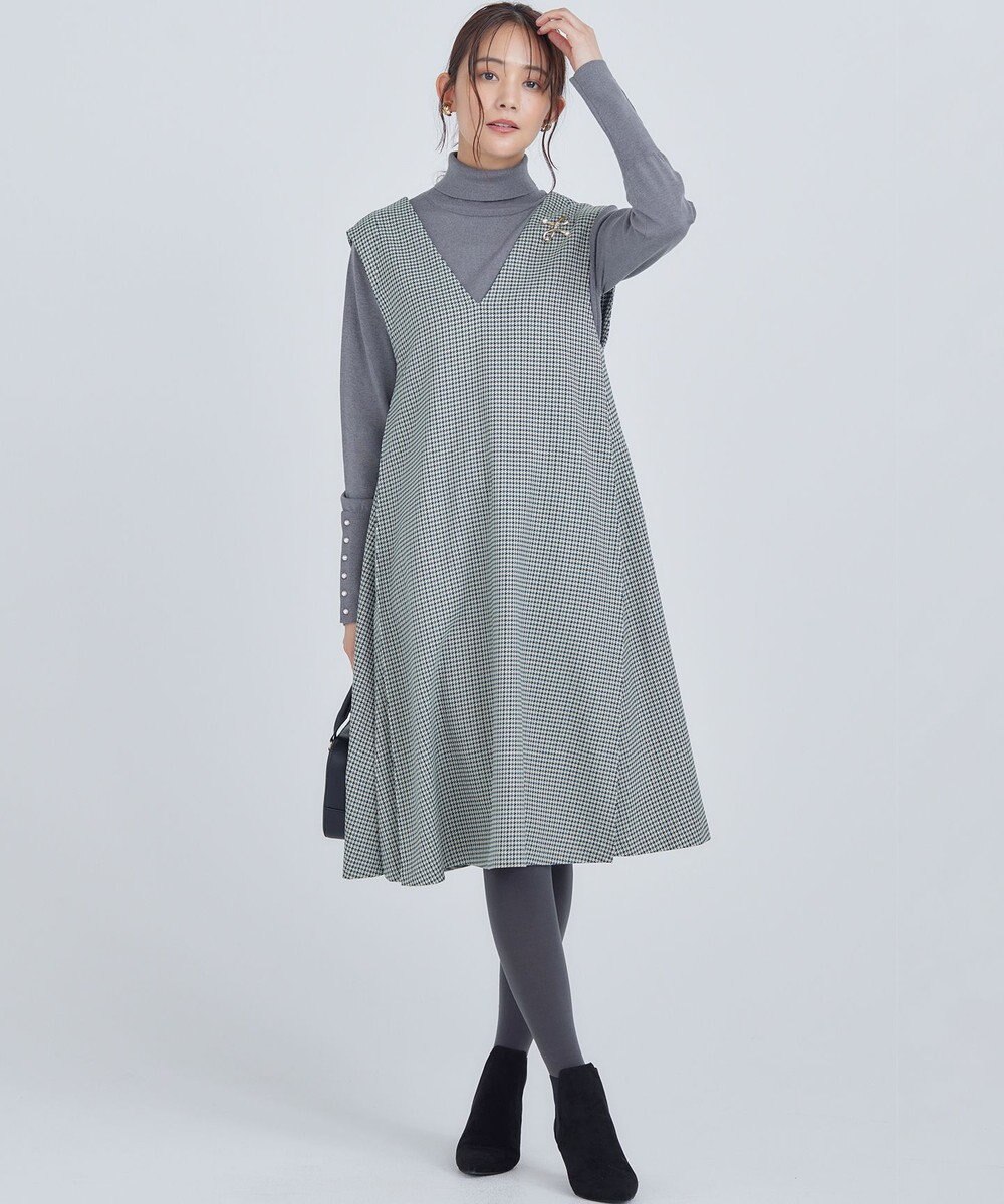 組曲 【WEB限定色あり】ELENA タートルネック ニット 