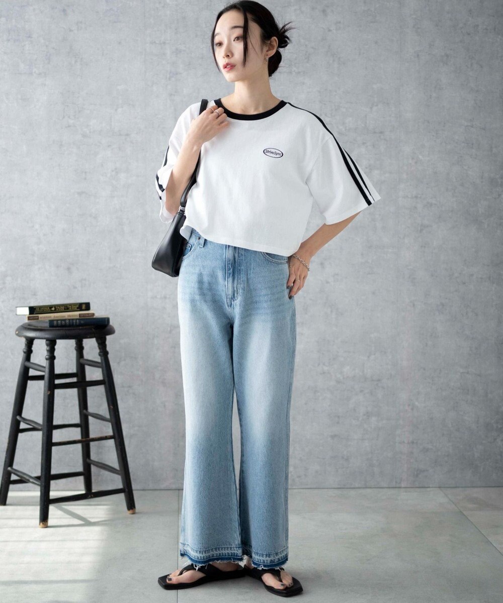 WEGO ライングラフィックショートT 