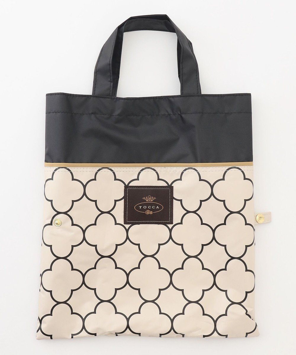 TOCCA 【晴雨兼用・UVカット100%生地】TOCCA CLOVER UMBRELLA 折り畳み傘 収納バッグ付き 