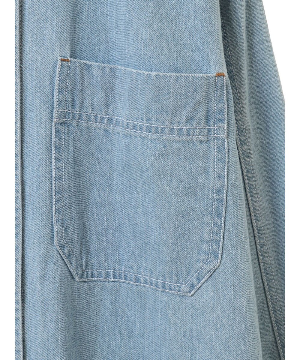 CRAFT STANDARD BOUTIQUE デニムパールボタンワンピース 