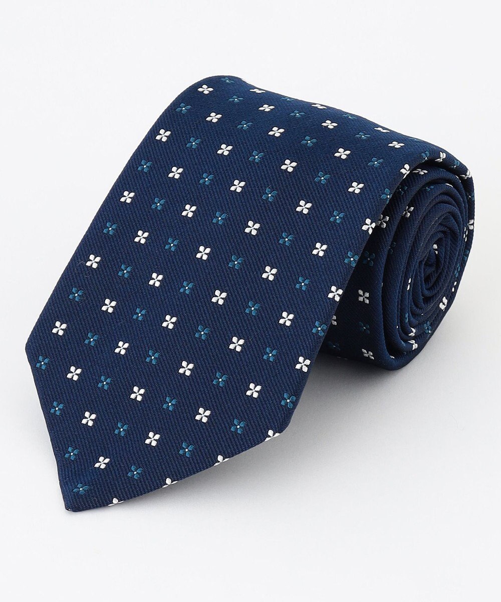 J.PRESS MEN 【FRESHERS COLLECTION】花小紋ネクタイ 