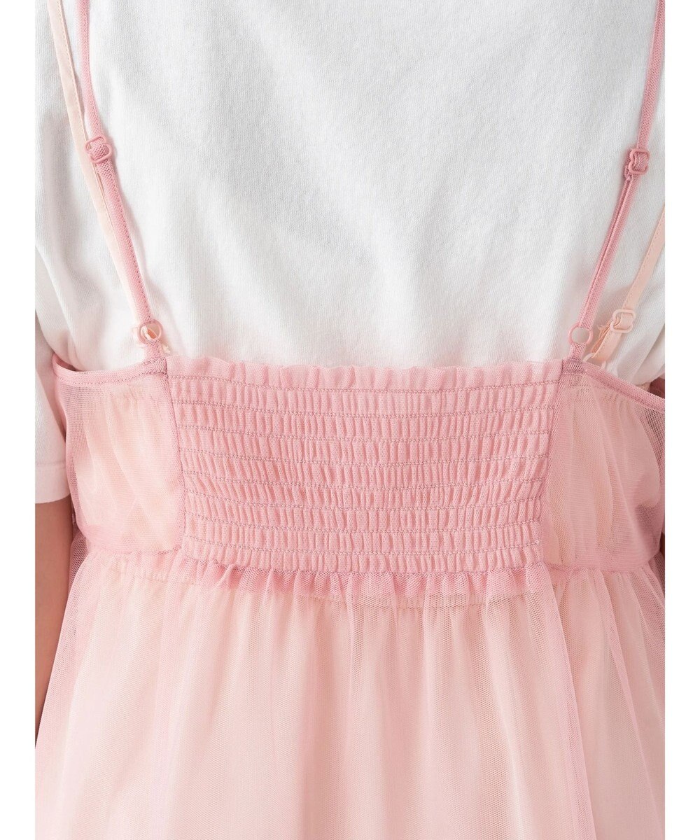 earth music&ecology チュールミニキャミワンピース 