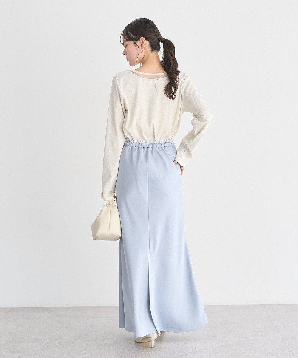 earth music&ecology レイヤード風テレコプルオーバー 