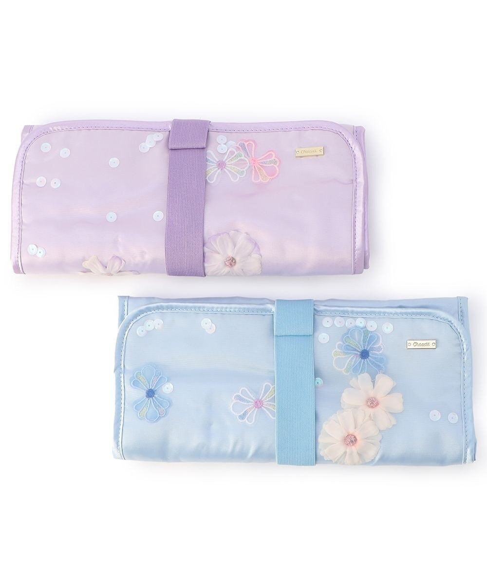 Chacott フラワーリボンロールケース 