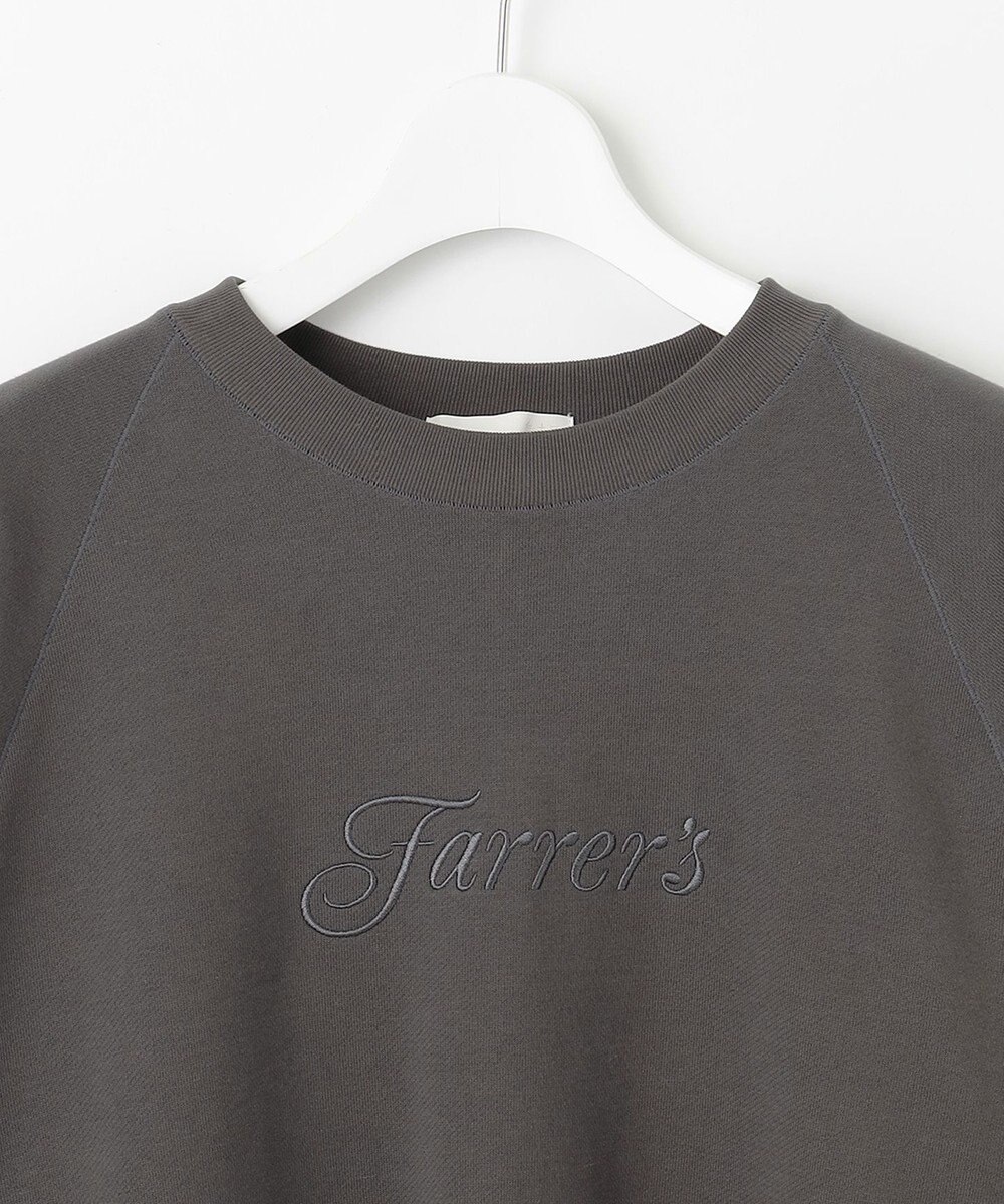 自由区 L クリアループバックレタリング スウェット 