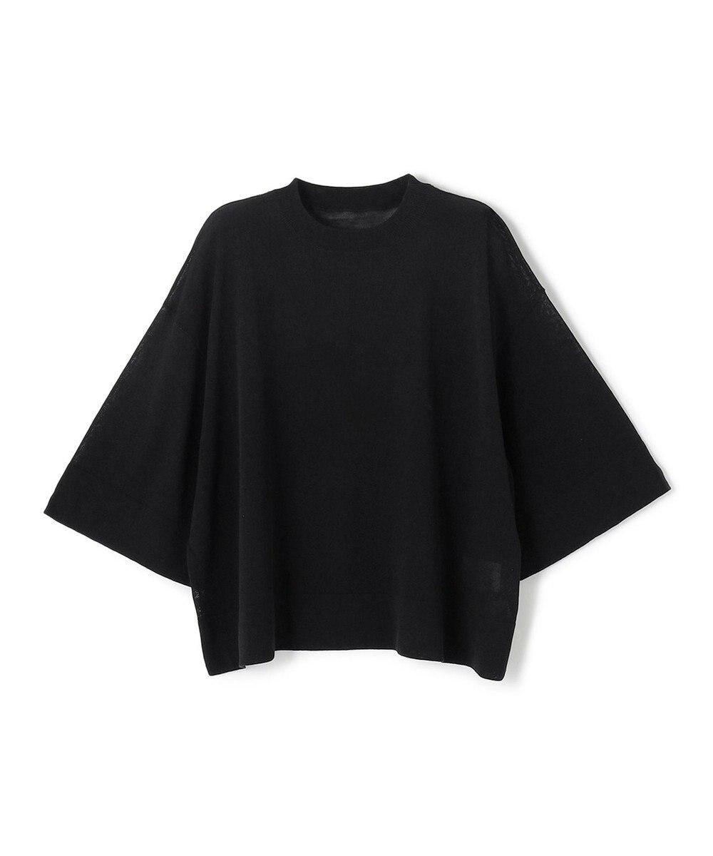 UNFILO L フロスティコットン クロップド プルオーバー 