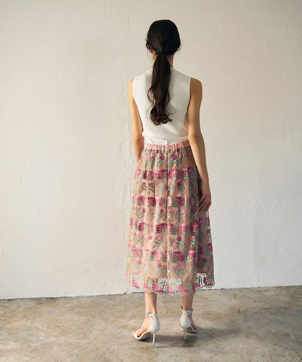 フラワー刺繍チュールスカート / GRACE CONTINENTAL | ファッション ...