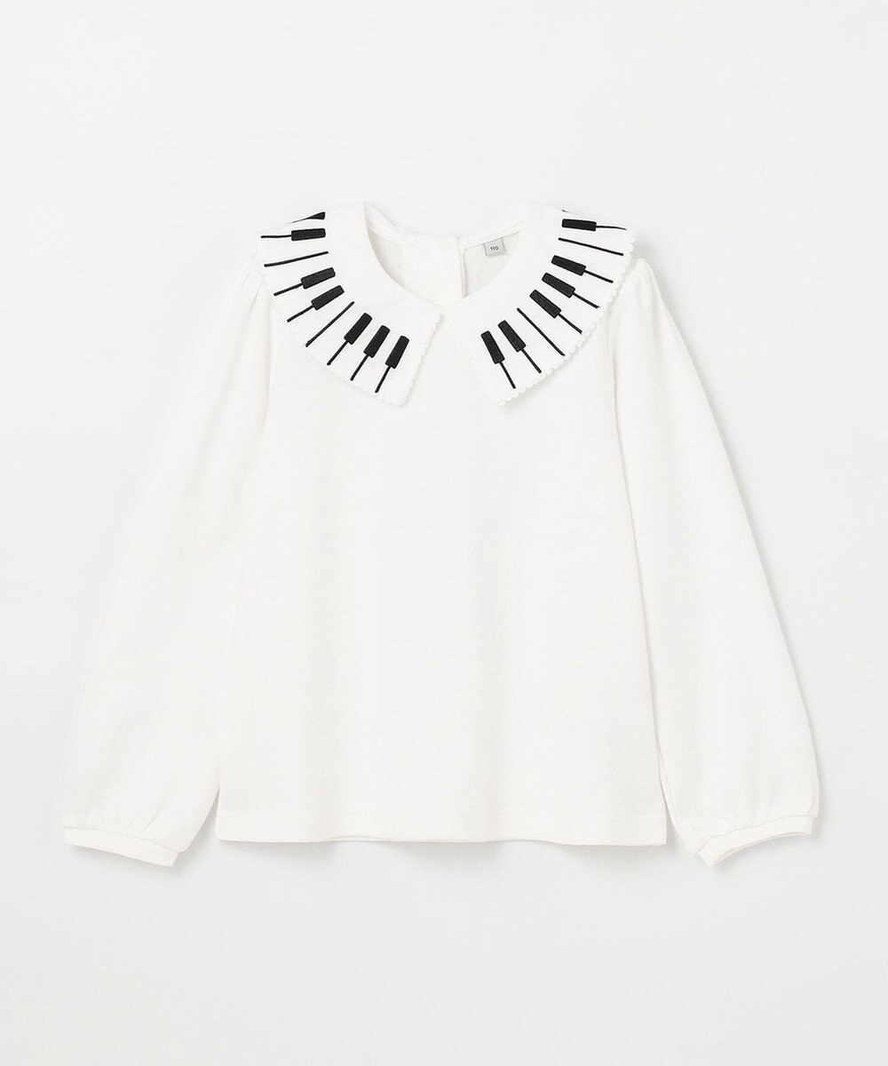 ANY KIDS 音符＆鍵盤デザインブラウス 