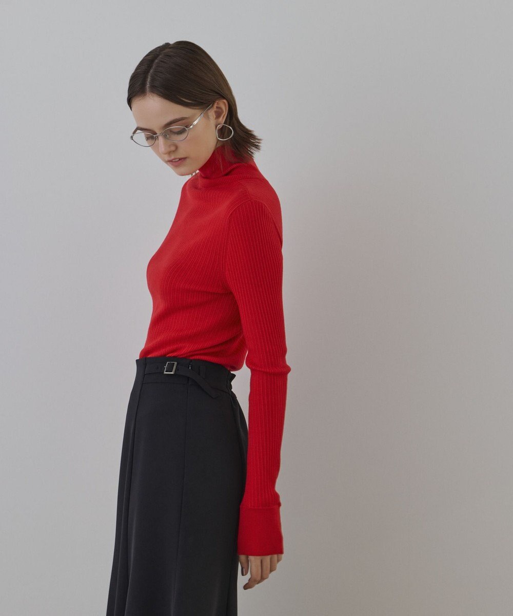 GRACE CONTINENTAL ウールハイゲージニットトップ 