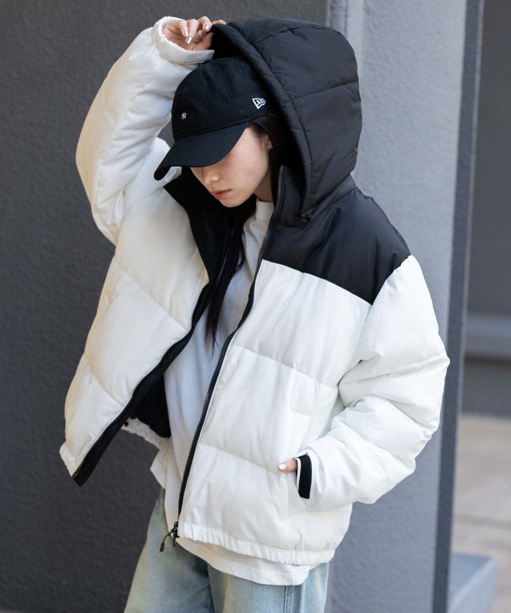 WEGO 【25年秋冬新作/ユニセックス着用ITEM/SMLサイズ展開】2WAYパファーブルゾン 